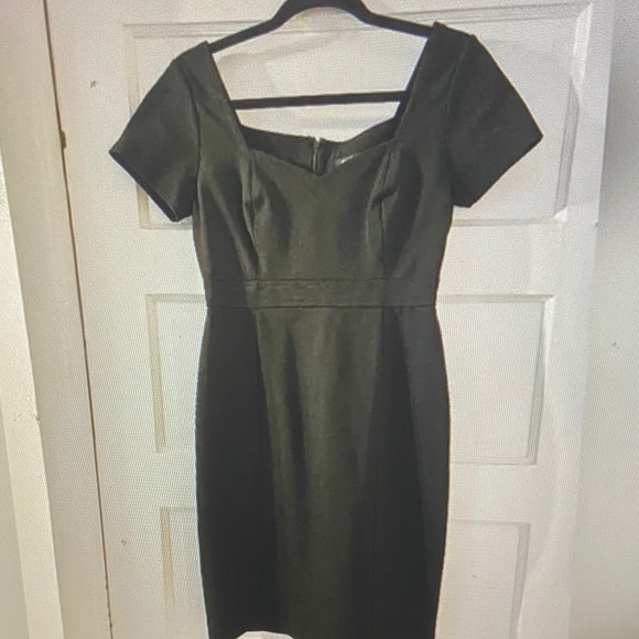 Brooks Brothers Women’s Classic Black Cocktail Dress Size 4 Petite Cap Sleeves - Picture 1 of 5